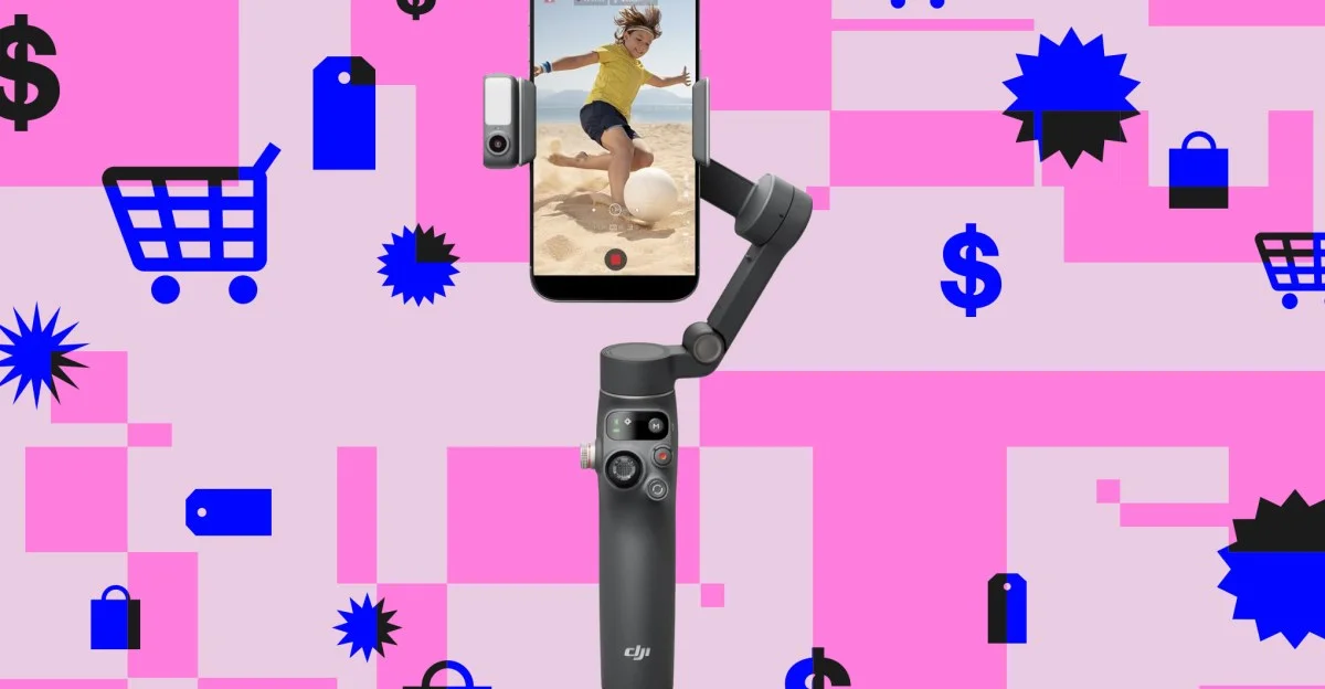 DJI Osmo Mobile 7P: Gimbal Stabilizer Auto-Track untuk Rekam Gameplay Mobile Harga Terendah $103
